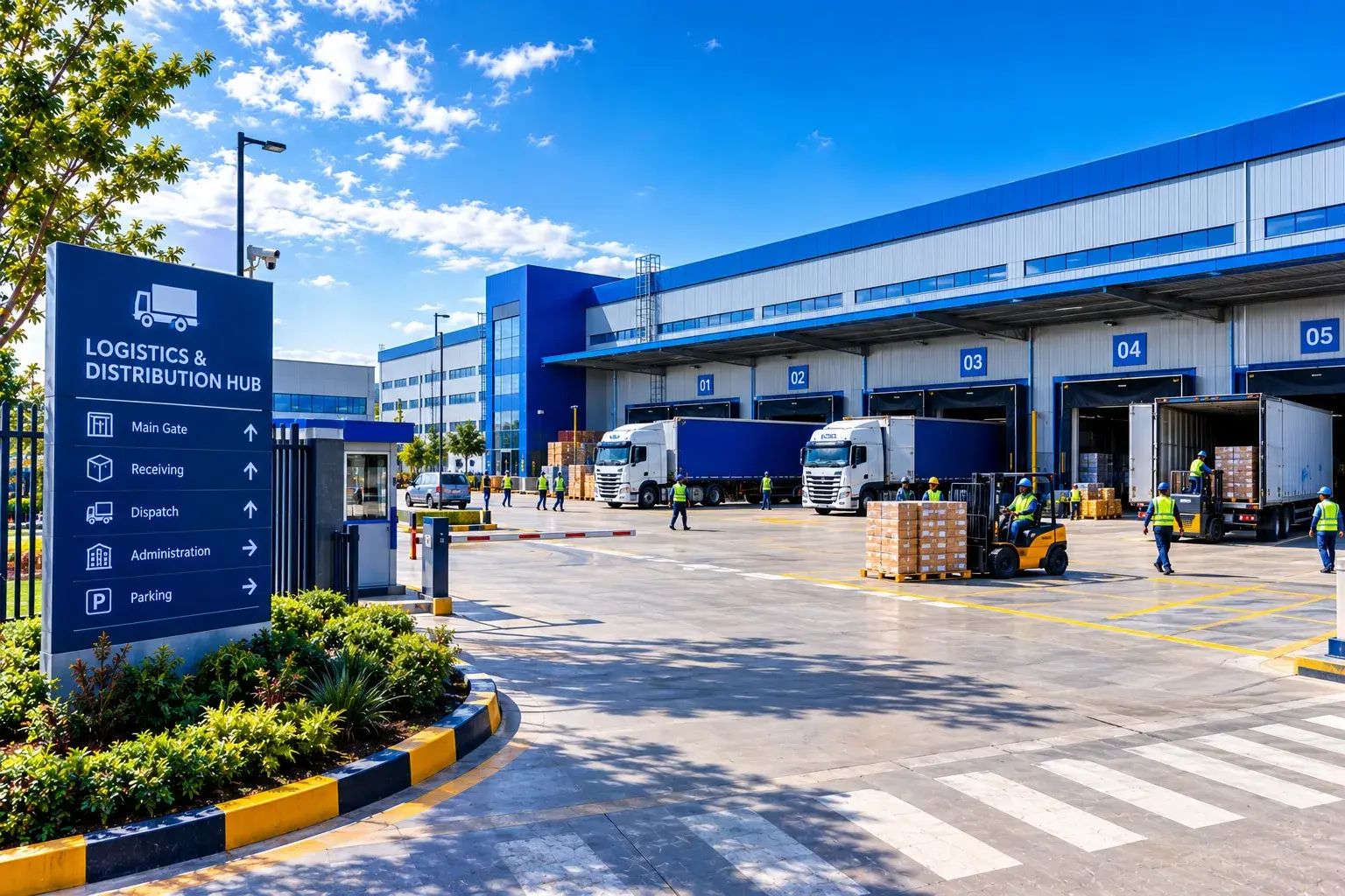 Logistics & Transport environment served by Aegis Infrastructure Technologies